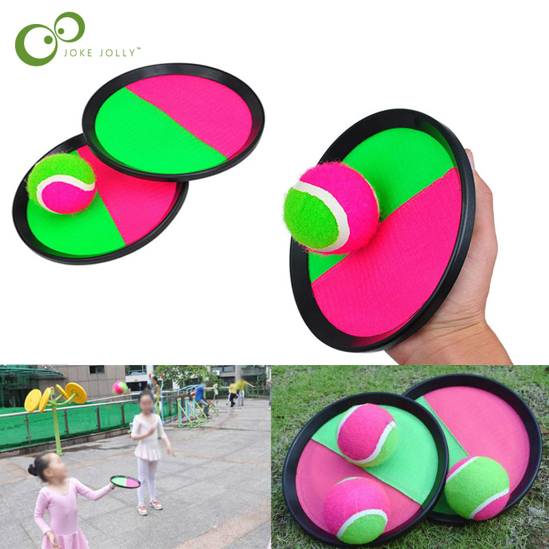 1Set Kids Sucker Sticky Ball T - Catch Ball Velcro review and price
