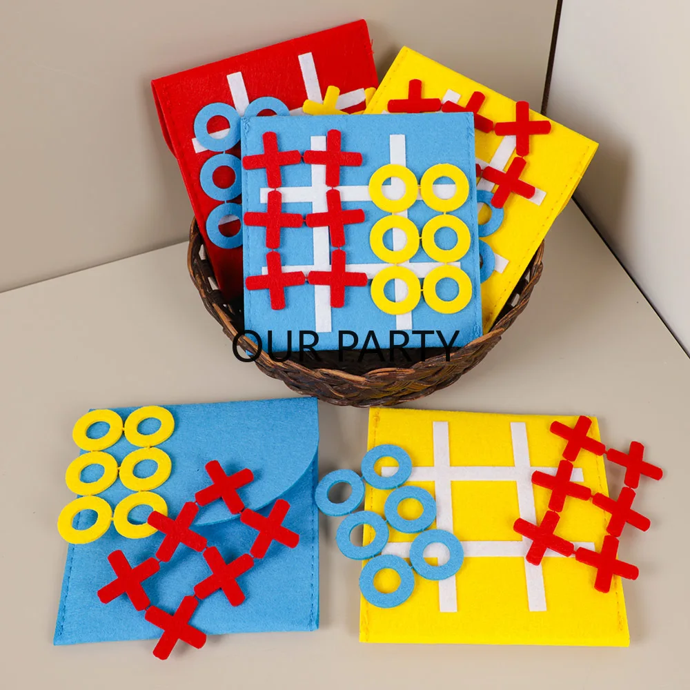 5 Sets Felt Tic Tac Toe Family - Party Games Easter For Family review and price