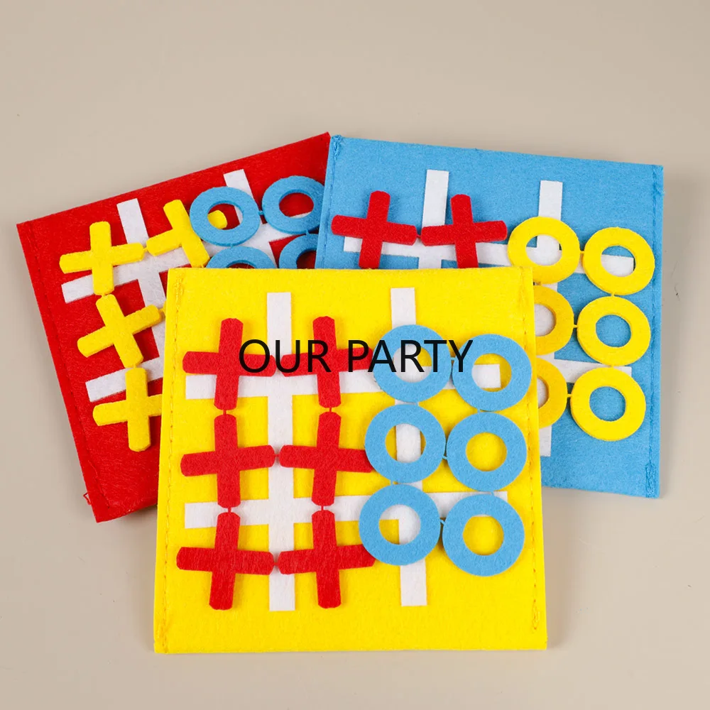 5 Sets Felt Tic Tac Toe Family - Party Games Easter For Family review and price