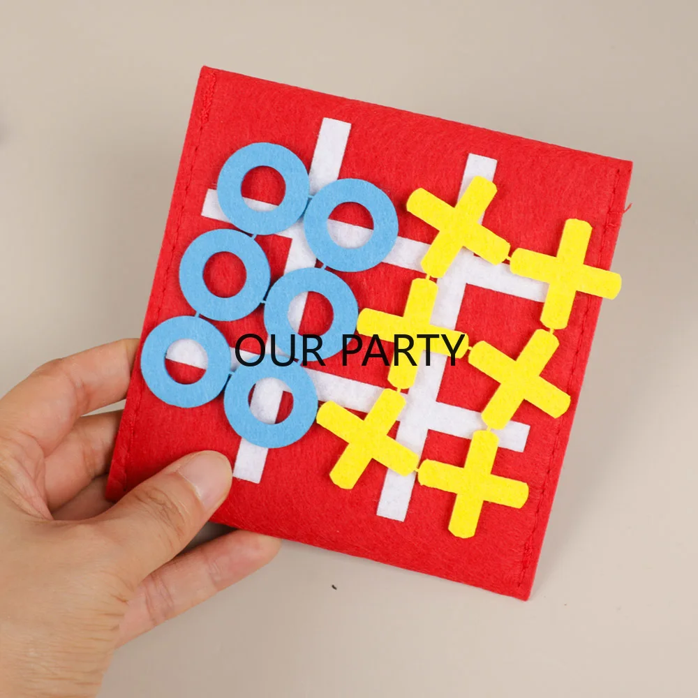 5 Sets Felt Tic Tac Toe Family - Party Games Easter For Family review and price