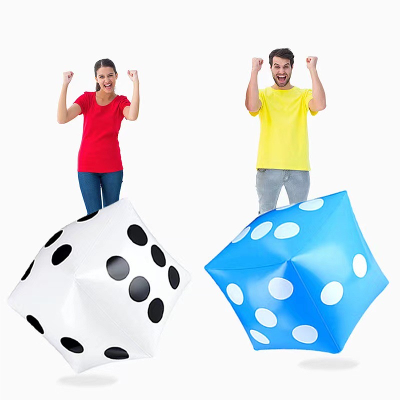 30cm Giant Inflatable Dice PVC - Party Games Easter For Family review and price