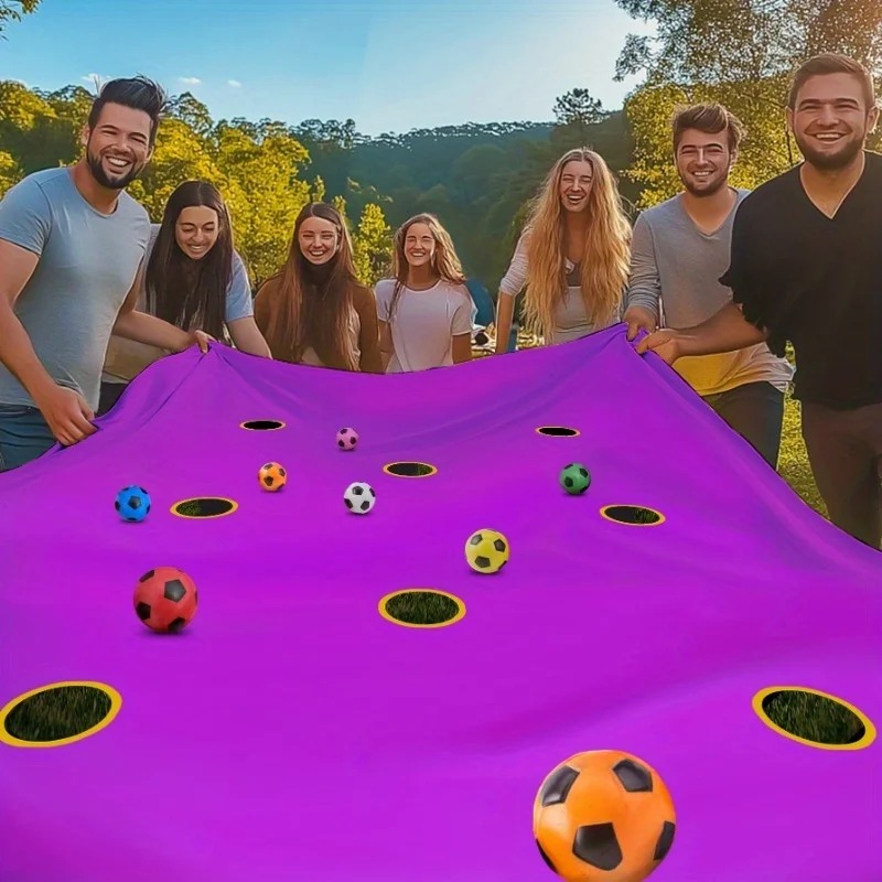Hole Mat Ball Throwing Game Ki - Party Games Indoor review and price