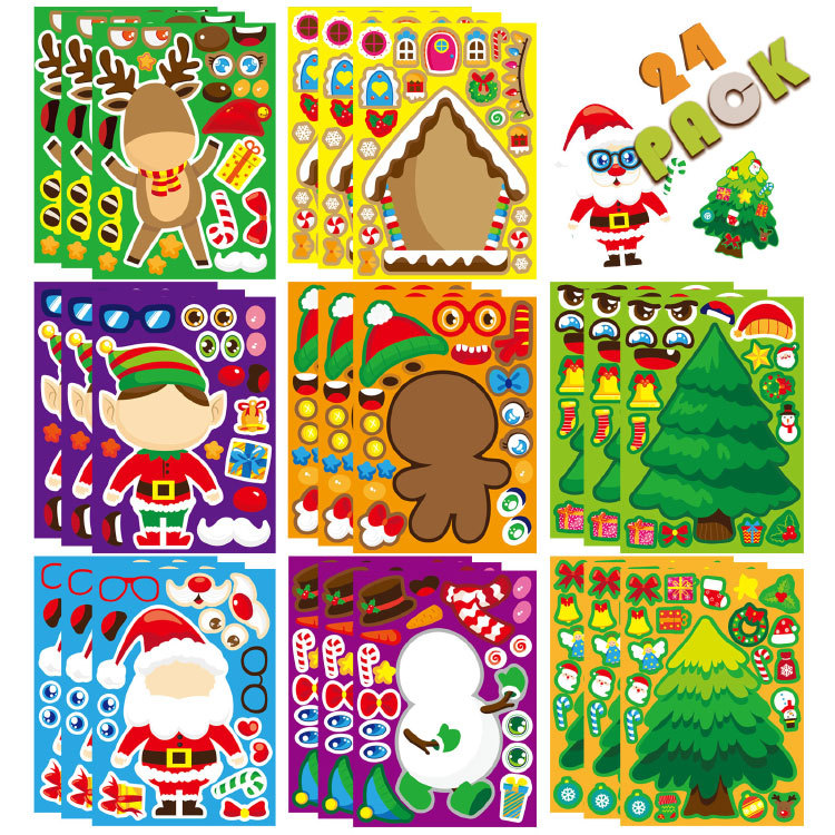Kawaii Christmas Puzzle Sticke - Party Games Phone review and price