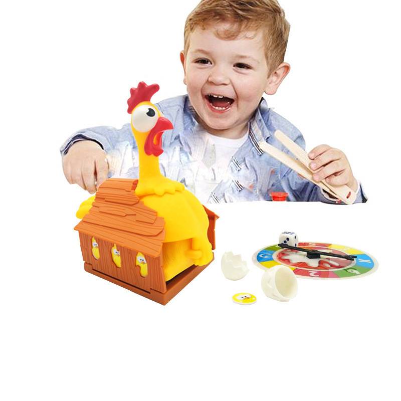 Funny Lucky Chicken Laying Egg - Party Games Egg review and price