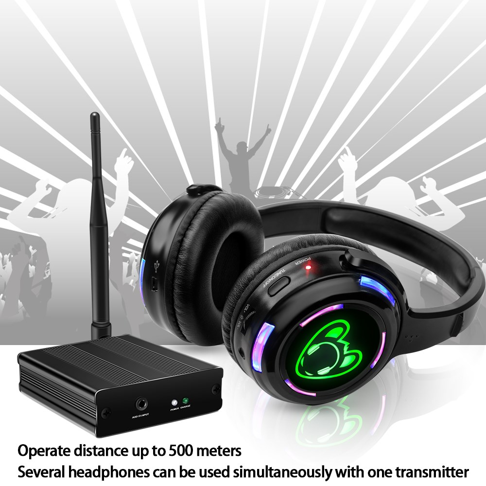 Silent Disco Headphone System  - Party Games Phone review and price