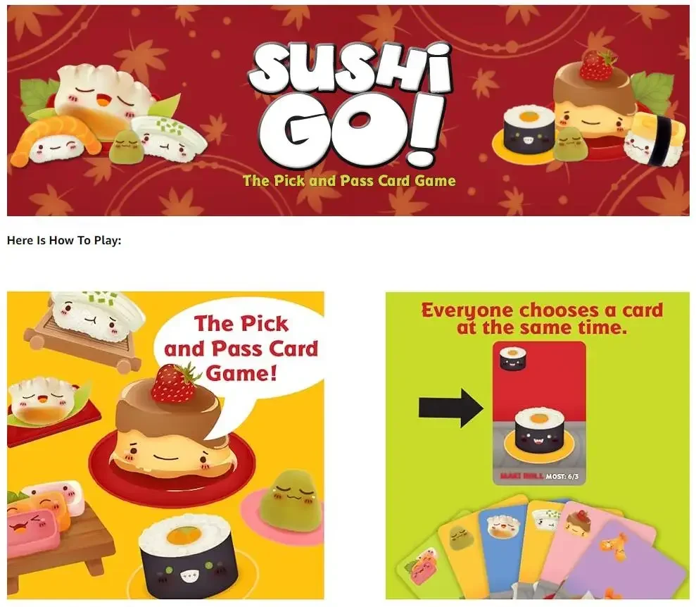Sushi Go Card Game - Sushi Go  - Party Games Game Pass review and price