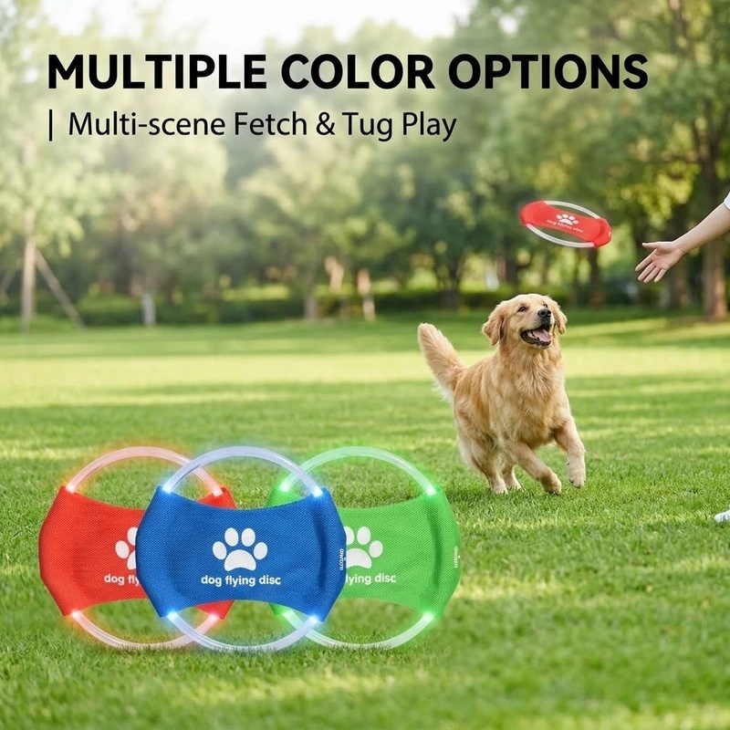 LED Glow Dog Flying Disc USB R - Frisbee Freestyle Disc review and price