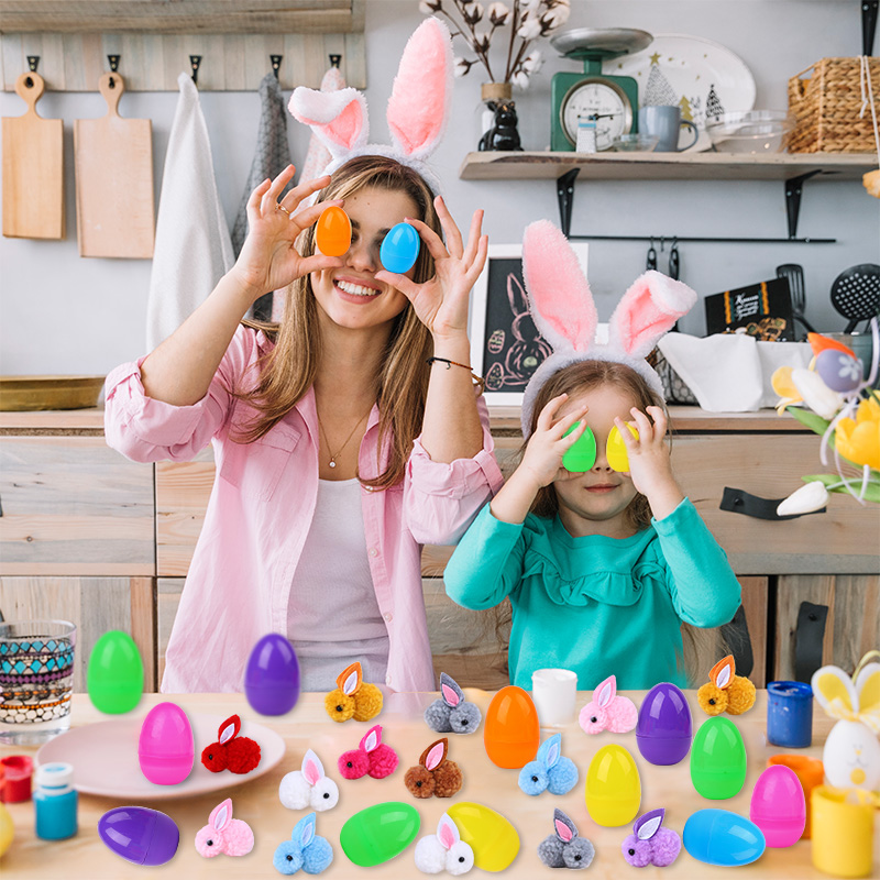 24Pcs Cute Easter Egg with Rab - Party Games Egg review and price