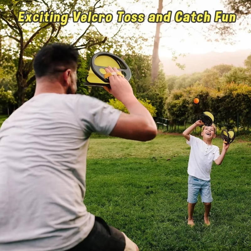 Outdoor Parent-Child Throwing  - Catch Ball Velcro review and price